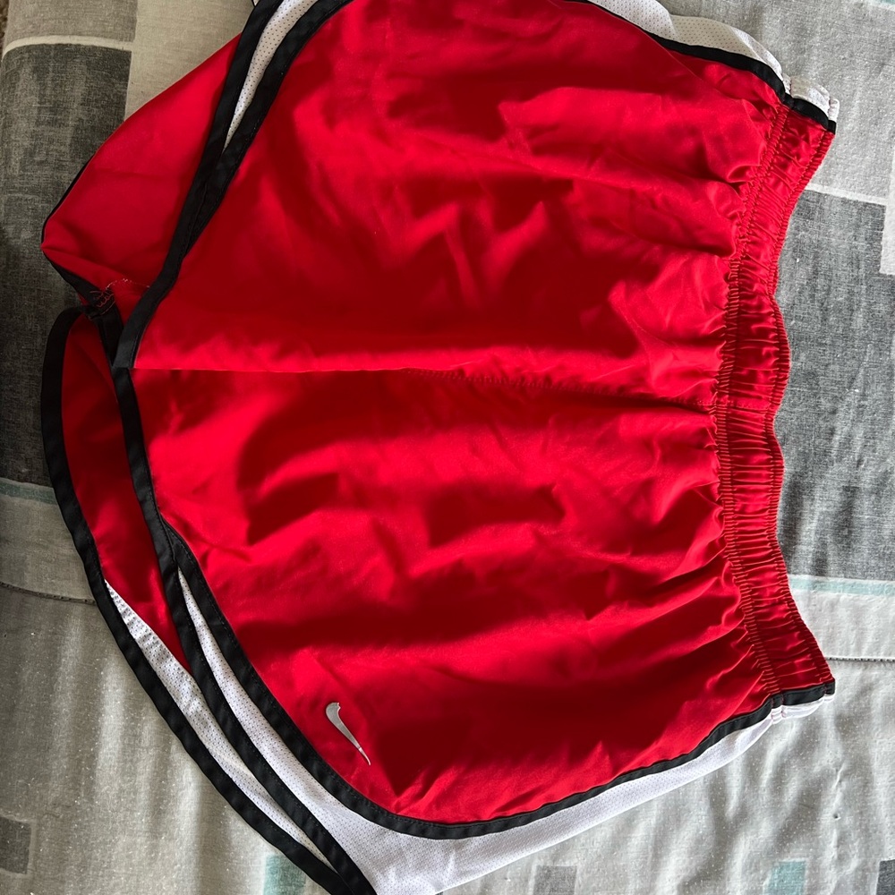 Nike Red Athletic Shorts